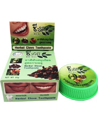Herbal Clove Toothpaste Thai herb toothpaste